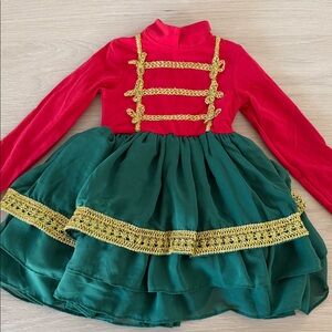 Only little once 2T nutcracker dress EUC